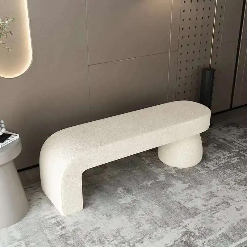 Tabouret Proxy pour chaussures, meubles de maison nordiques, chambre à coucher, bout de lit, piste, 