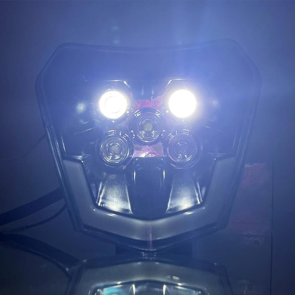 Plaque de phare de moto LED, accessoires pour KTM EXC SX MX 250 300 450, carénage de Motocross, Dirt