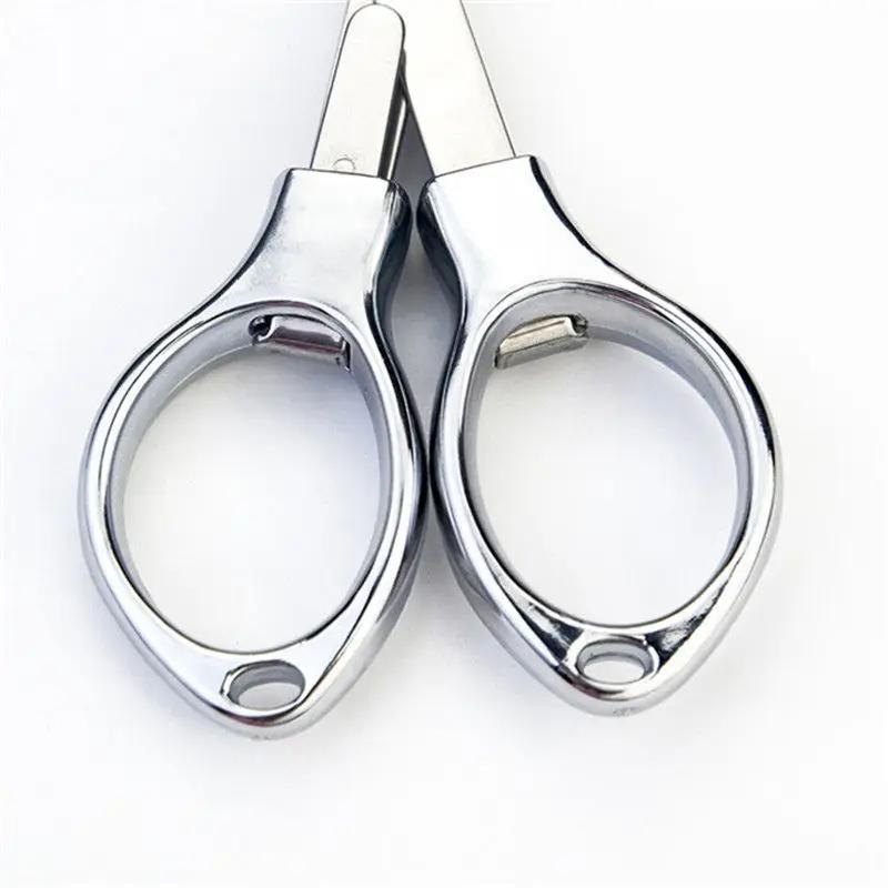 Ciseaux vintage pliables en acier inoxydable, coupe-tissu, broderie, tailleur mignon, fil, outils de