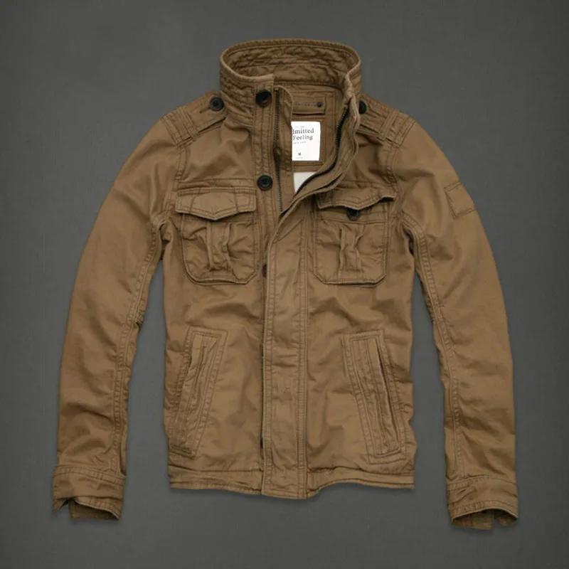 Hommes Camo Cargo veste automne poids lourd lavage coton coupe-vent veste militaire Camouflage tenue