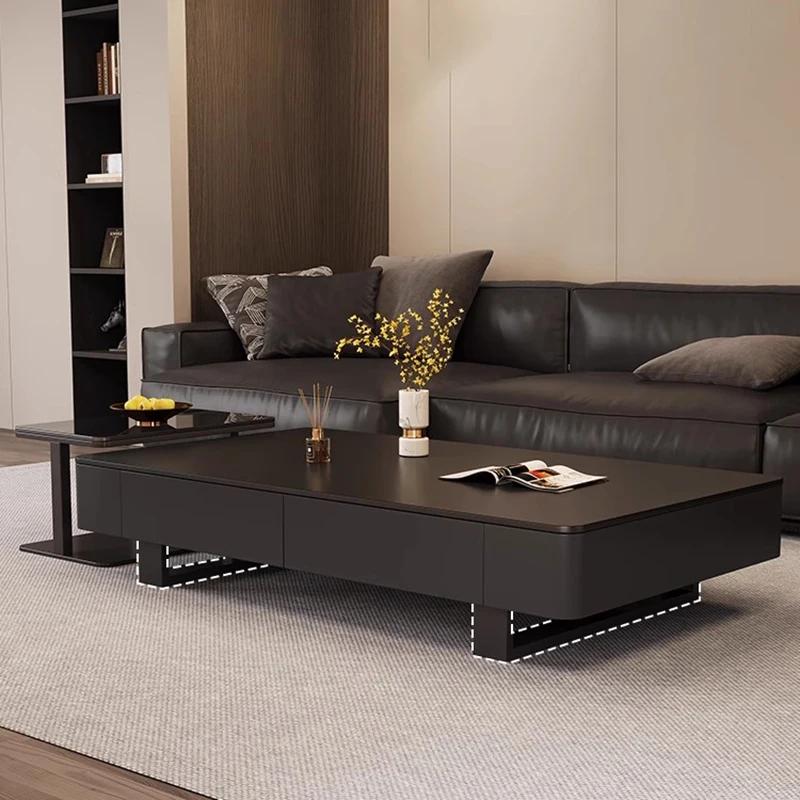 Table basse De beauté à la mode Tables basses De luxe européennes nordiques modernes Glamour exquis 