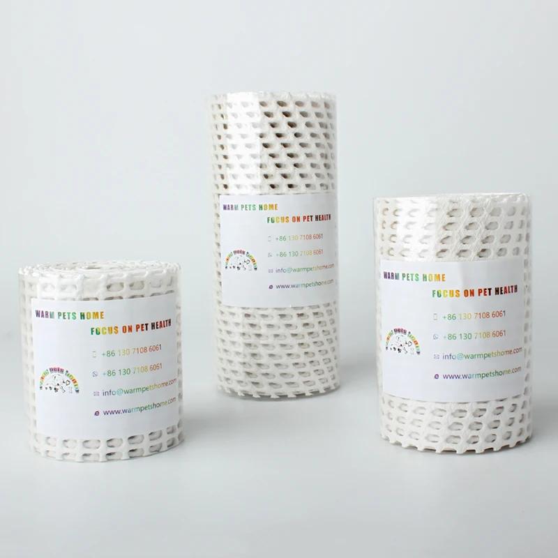 Bandage orthopédique thermoplastique de Fixation de polymère de pansement de résine biodégradbale