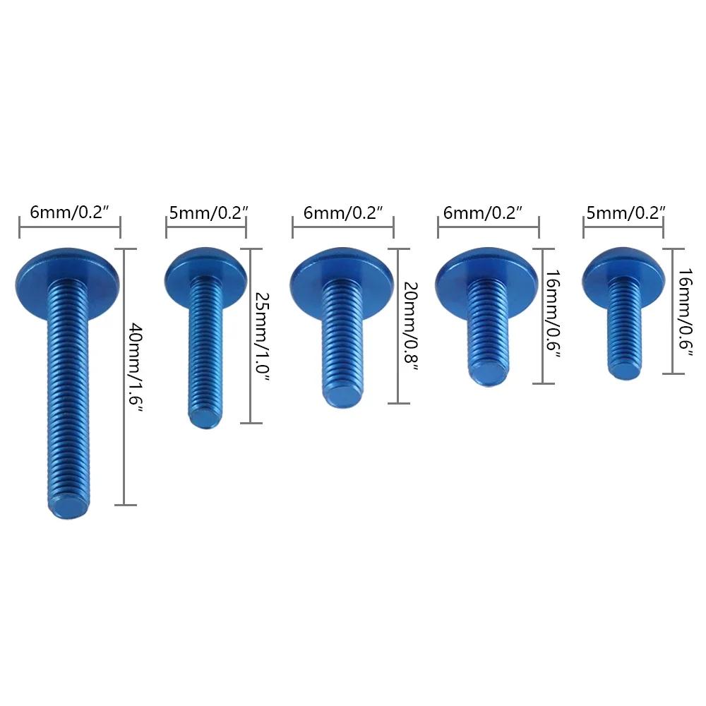 Kit de vis de fixation de boulons de carénage de pare-brise de moto, 190 pièces, pour SUZUKI GSXR 60
