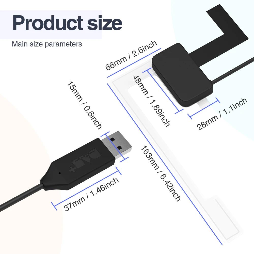 Antenne DAB pour système Android, autoradio, adaptateur USB, stéréo DAB +, récepteur, lecteur, prise