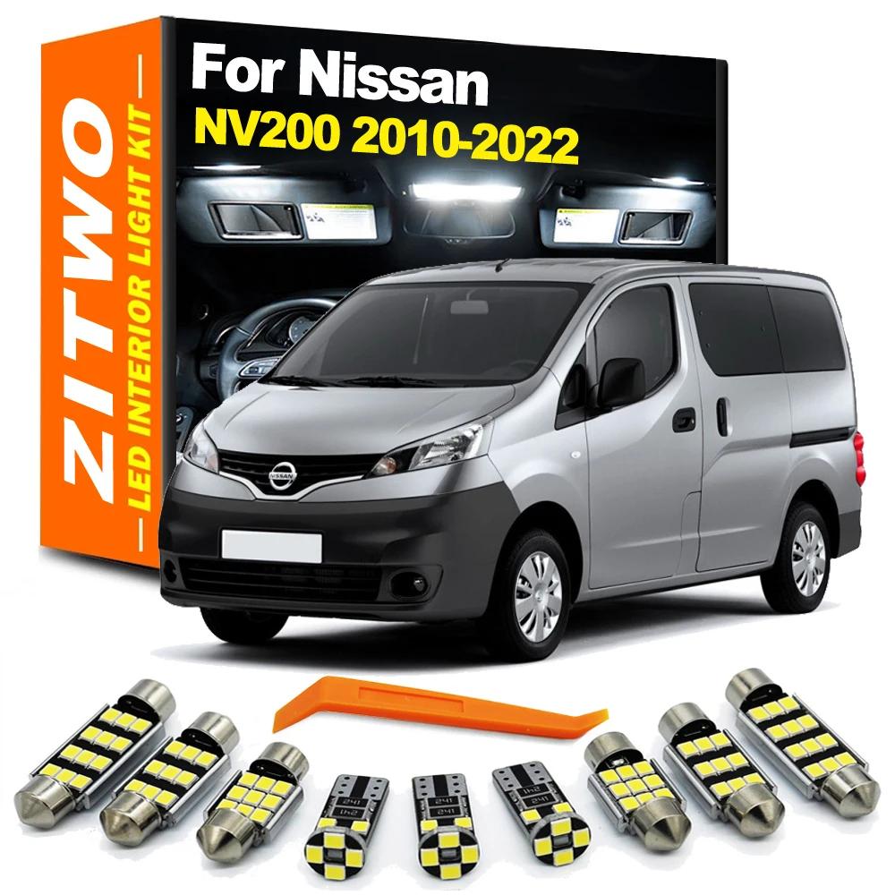 ZITWO – Kit de lumière dôme intérieure LED Canbus, 9 pièces, pour Nissan NV200 2010 2011 2012 2017 2