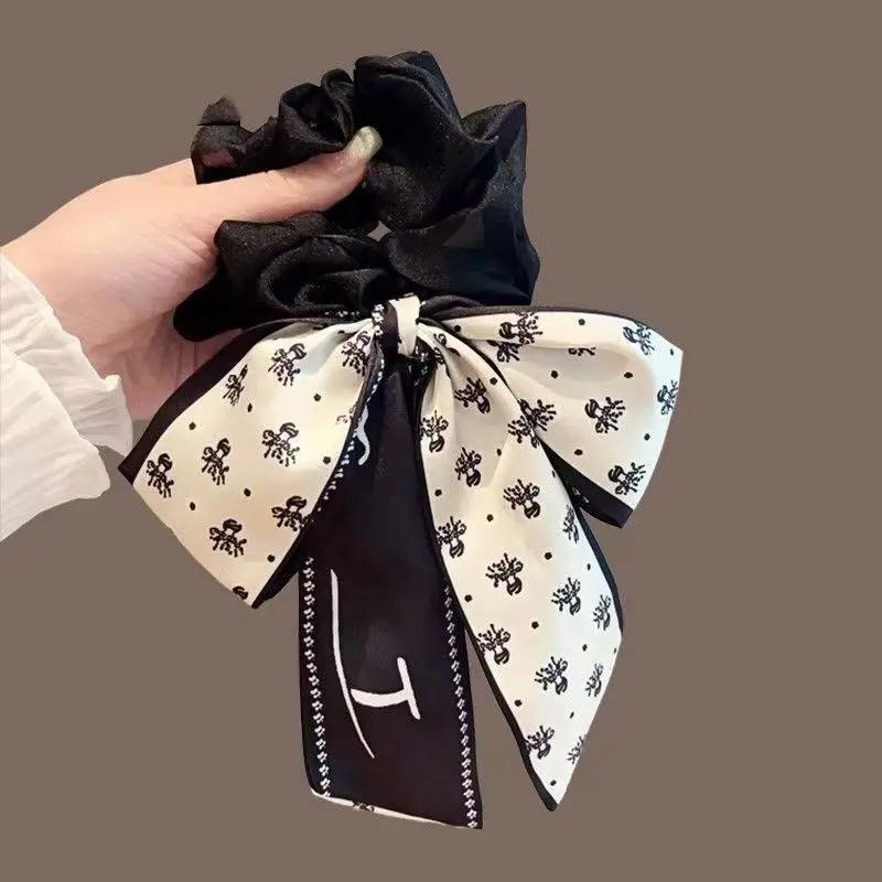 Ruban pour cheveux avec nœud pour femmes, 1 pièce, bandeau flottant, anneaux pour gros intestin, sen