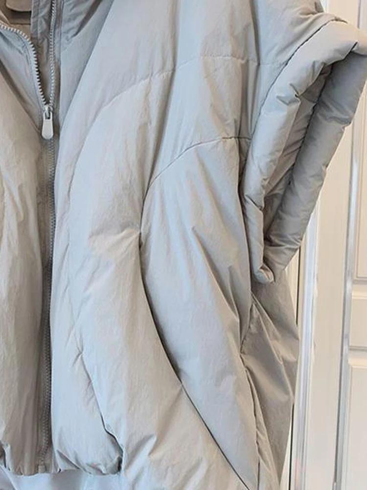 Doudoune Respirante Ultra Légère pour Femme, Manteau Rembourré, Gilet Chaud, Mode Coréenne, Hiver
