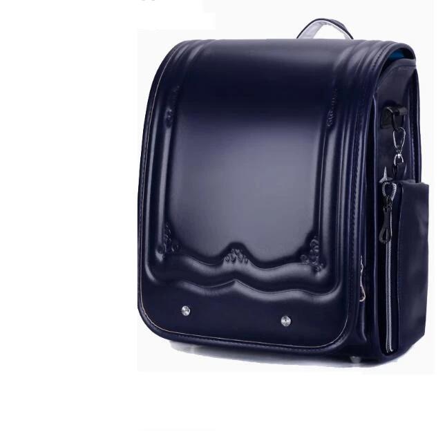 École Randoseru sac à dos pour filles sac d'école japonais pour garçons japon PU cuir école Bookbag 
