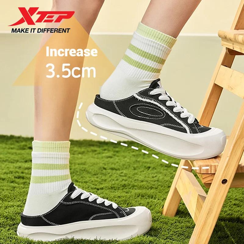 Xtep-Chaussures de skate décontractées Starfall pour femmes, chaussures de skateboard confortables, 