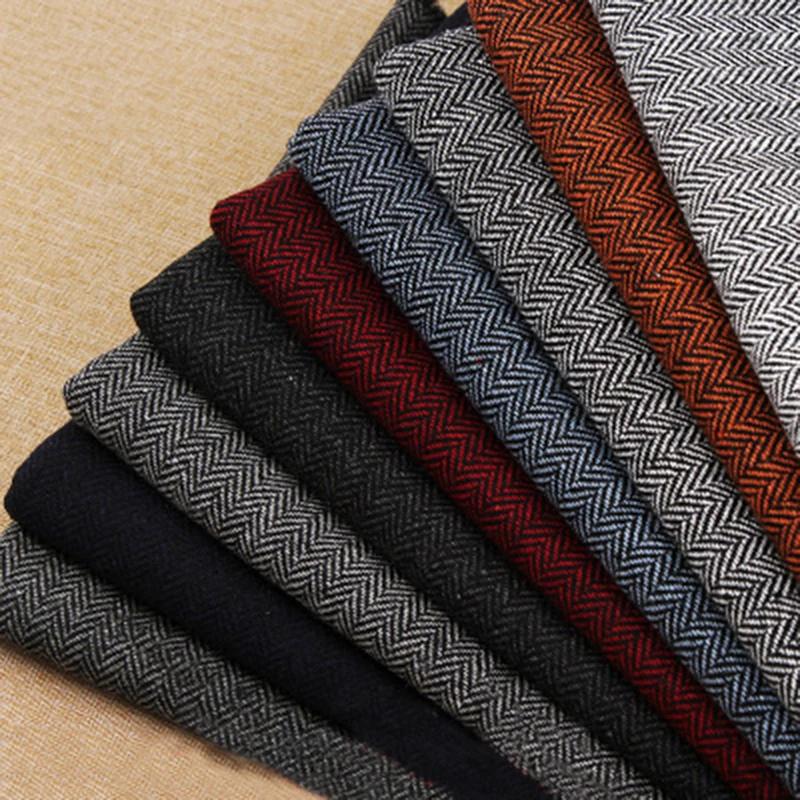 Costume d'hiver en Tweed de laine grise pour hommes, coupe cintrée, smoking formel pour marié, 3 piè