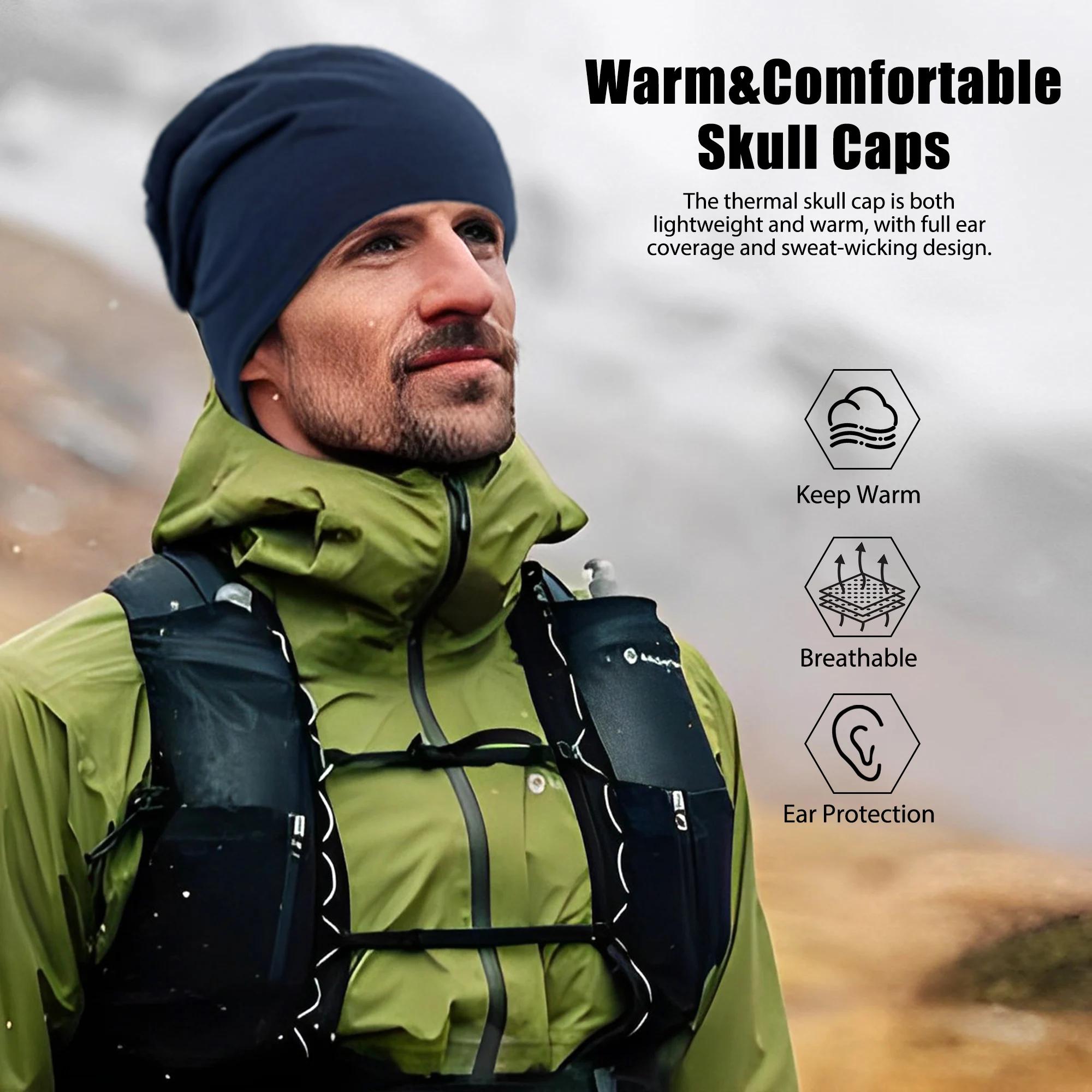 Bonnet Unisexe en Tissu Uni - Bonnet Doux et Léger pour l'Hiver, Chaud pour Hommes et Femmes, Hip-Ho