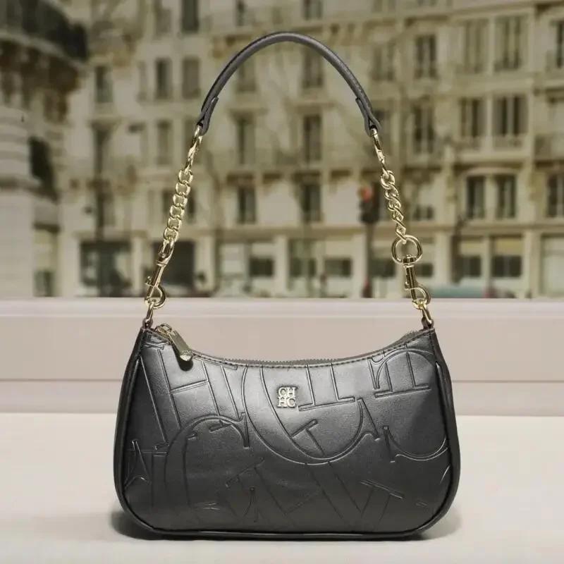 CH – sac à bandoulière Simple pour femmes, sac à main cloison de mode, marque de luxe Durable, sac à
