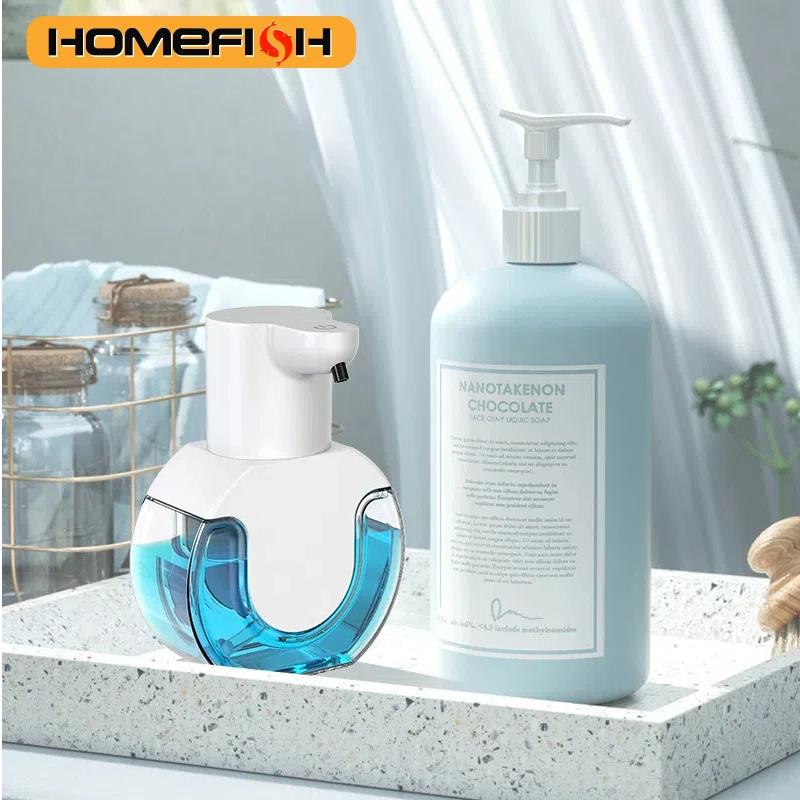 Distributeur de savon intelligent 420ml, capteur de mouvement sans contact, dispositif de lavage des