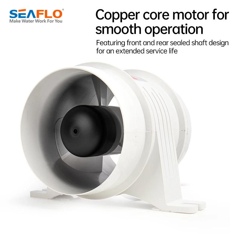 Ventilateur d'extraction de ventilateur de salle de moteur à flux droit 12V 24V DC ventilateur de ya