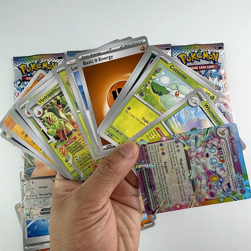 10/20 pièces Carte Pokemon prismatique 151 évolutions anglais Booster bataille Pokemon Jeu de cartes