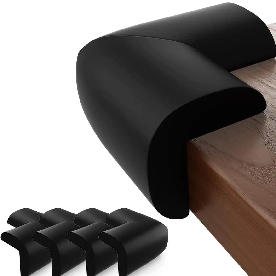 Protections d'angle souples pour bébé, 4 pièces, protection d'angle de Table pré-adhésive pour meubl
