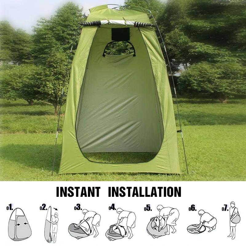 Westtune – tente de douche Portable, imperméable, pour l'extérieur, pour vestiaire, Camping, randonn