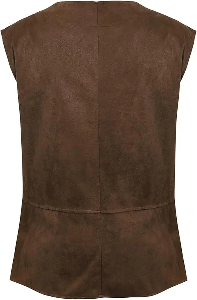 Gilet de Pirate pour hommes, Costume de Pirate pour hommes, Costumes médiévaux pour adultes, gilet R