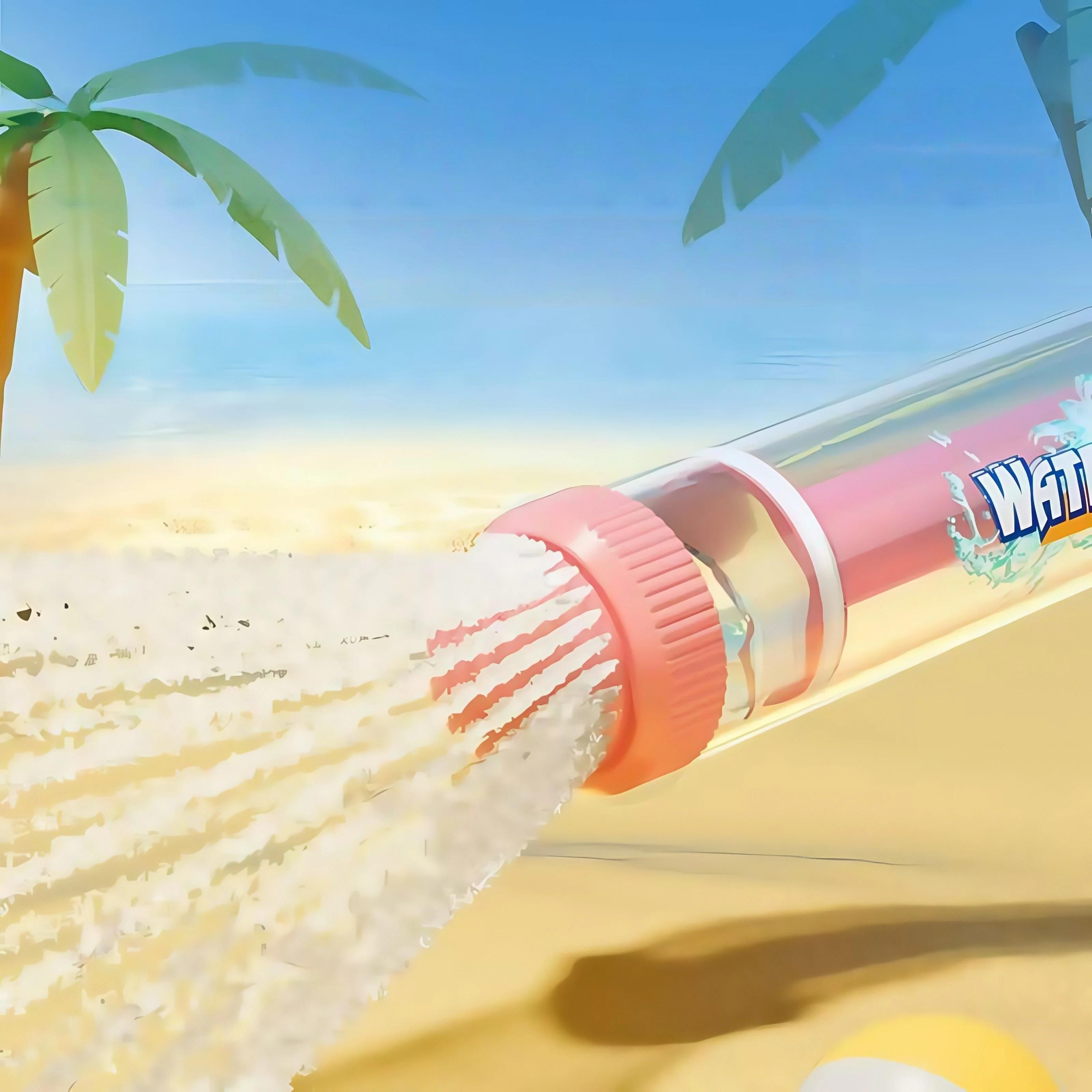 Pistolet à eau pour feux d'artifice, outil de dieu de l'eau, petit jet d'eau de plage, pistolet à ea