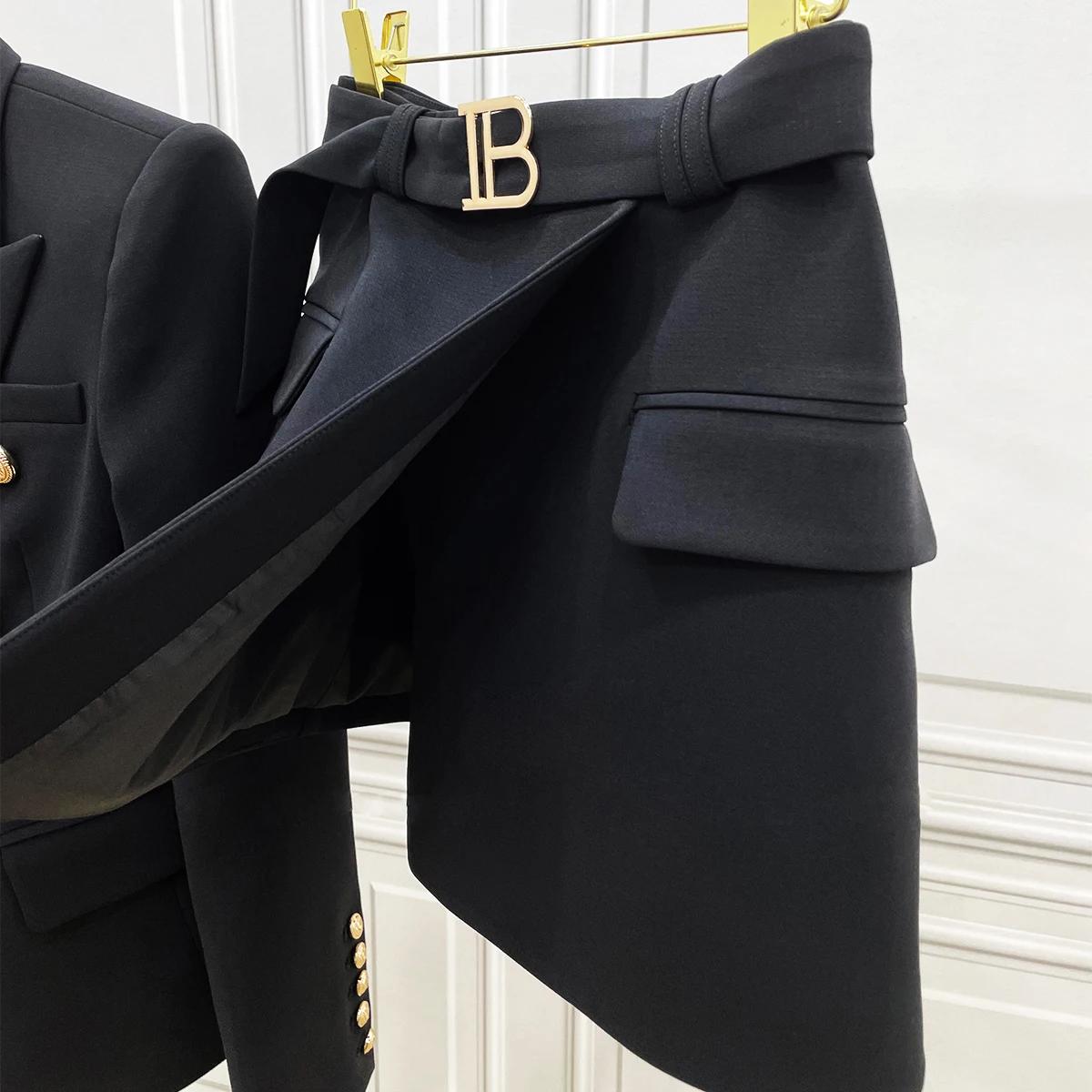 Jupe courte trapèze Simple décontractée pour femmes, nouvelle mode, Slim, boucle en métal, couleur u