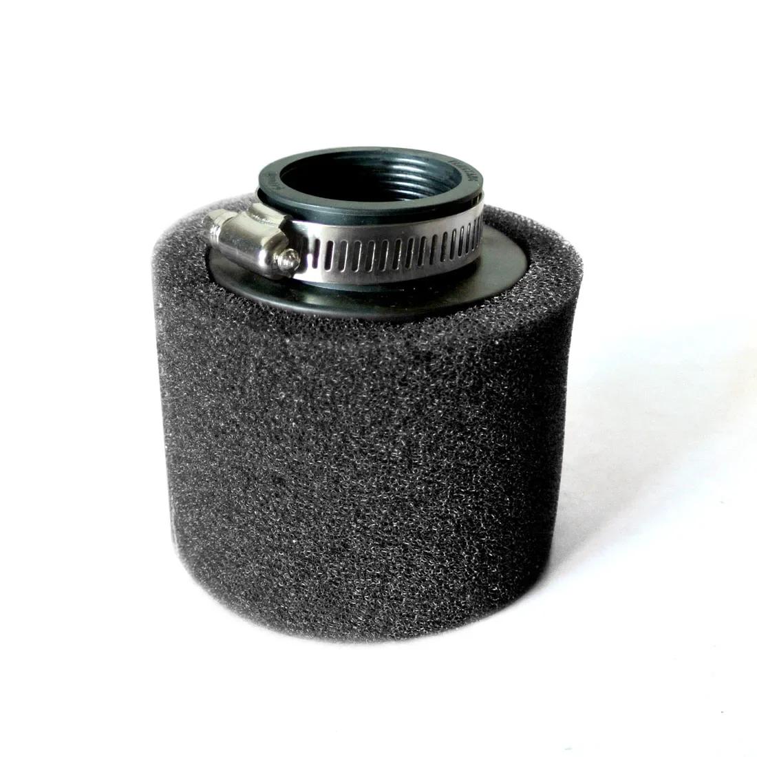 Nettoyeur de filtre à Air Double éponge 35/38/40/42/45/48mm, cou droit pour Dirt Pit Bike 50-200cc, 