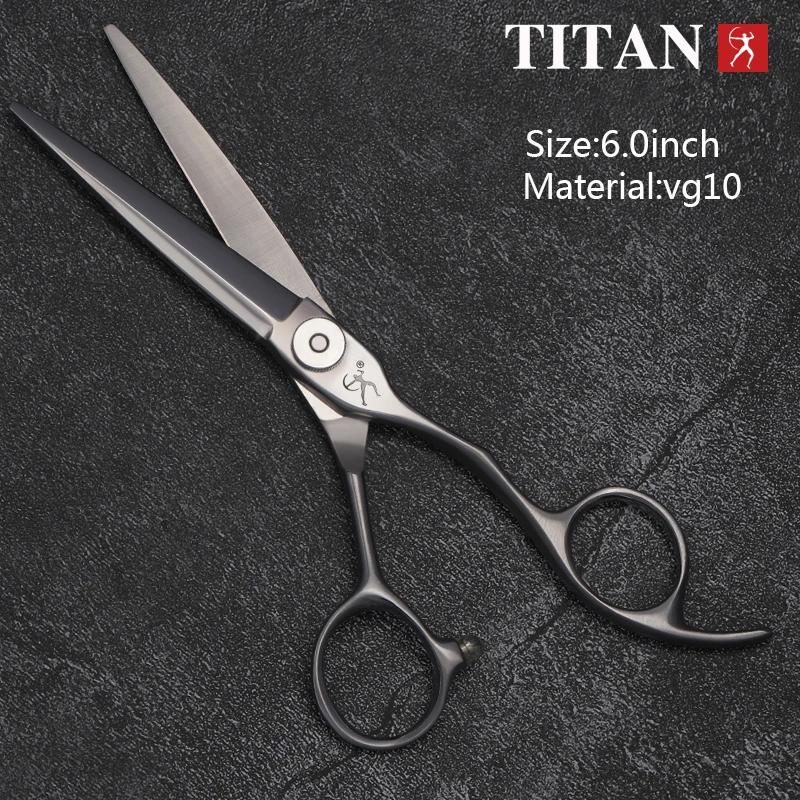 TITAN professionnel 6 pouces coupe de cheveux ciseaux coupe salon ciseaux barbier ciseaux amincissan