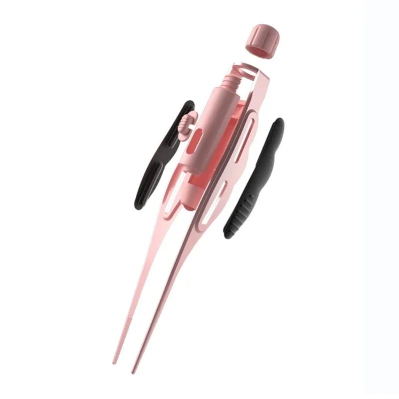 Pincettes LED pour cérumen, outil de nettoyage des oreilles pour enfants, élimination du cérumen pou