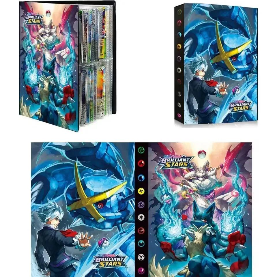 240 pièces Pok é mon cartes Album livre Pokemon jeu Charizard carte Album VMAX GX EX support Collect