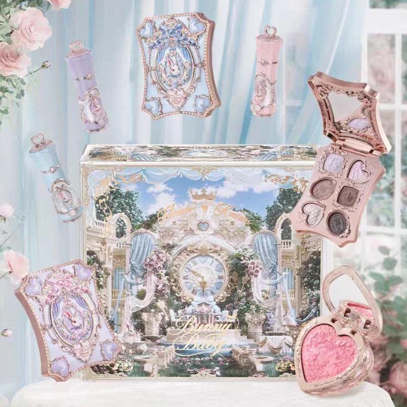 Collection Flower Knows Bunny Garden : Crème à lèvres, Blush, Cushion CC Cream, Fond de teint liquid