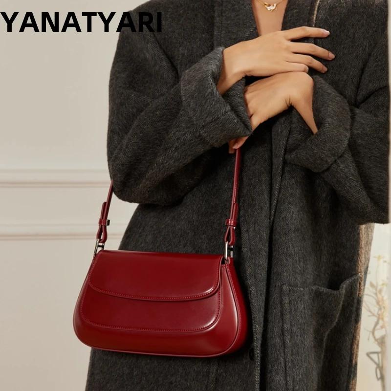 Sacs à bandoulière sous les bras en cuir de vache sacs à main en cuir véritable femmes sac à bandoul