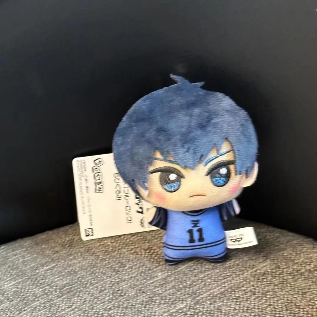 Mini poupée en peluche à serrure bleue de 10cm, Seishiro Nagi Isagi Yoichi Chigiri Bachira Meguru, p