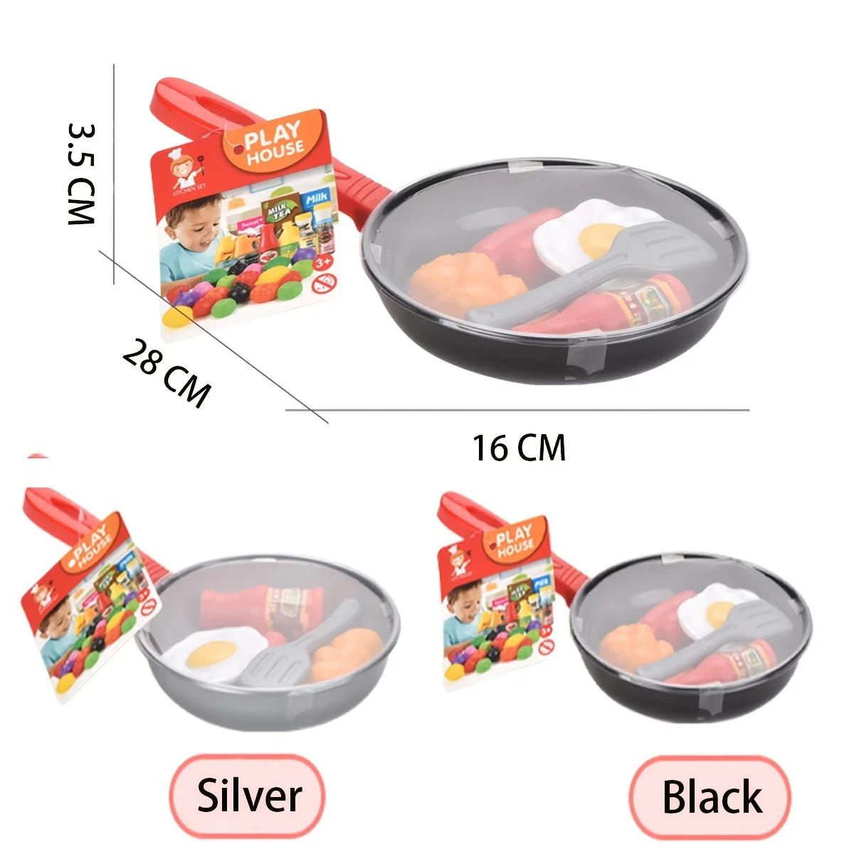 8 pièces enfants cuisine nourriture jouets Simulation ustensiles de cuisine jeu ensemble semblant jo