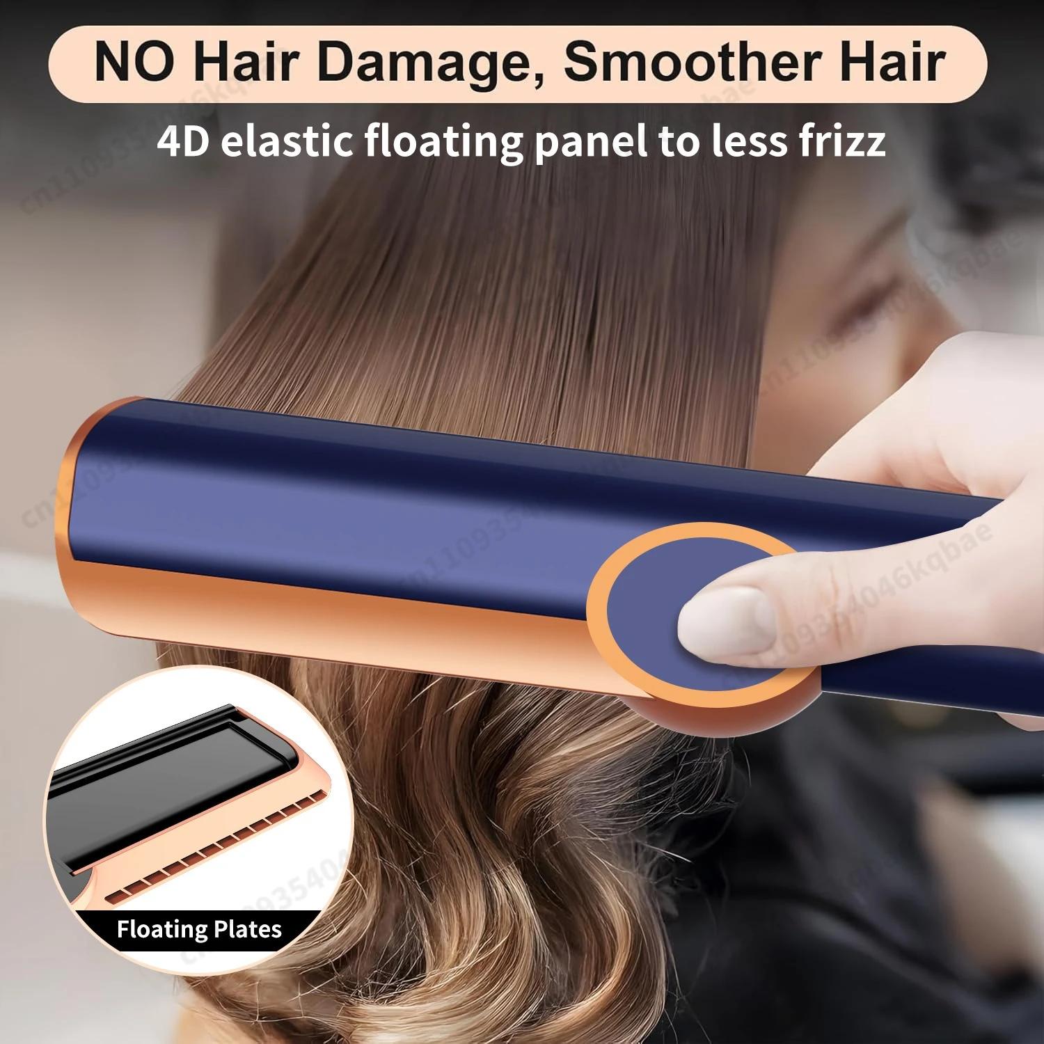 Lisseur de cheveux SenCiciMen, sèche-cheveux, fer à lisser à ions négatifs pour fixer l'humidité et 