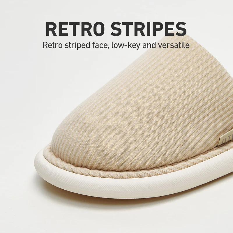 UTUNE-Pantoufles d'NikChaudes et Simples en Peluche pour Homme et Femme, Chaussures de Maison, Non A