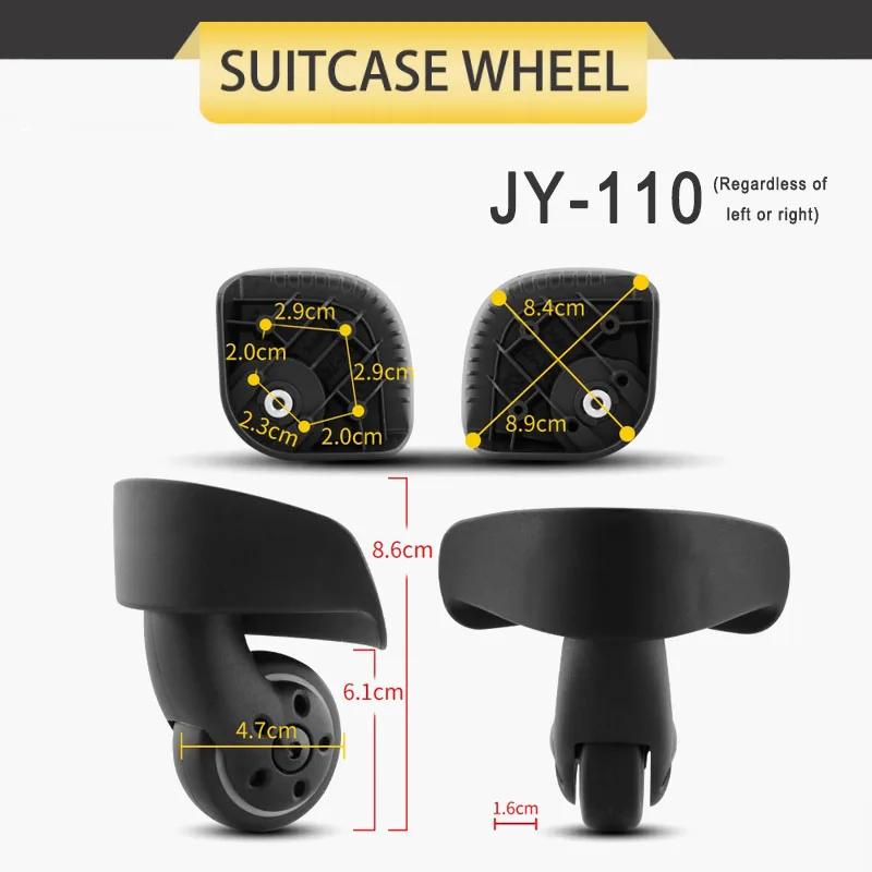 Convient pour Samsonite roue JY-105 JY-106 JY109 valise JY-110 charge roue valise roue remplacement 
