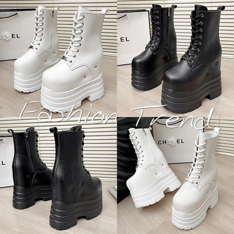 Talons Ultra hauts ~ bottes rehaussantes de 24cm pour femmes, nouvelles bottes courtes de grande tai
