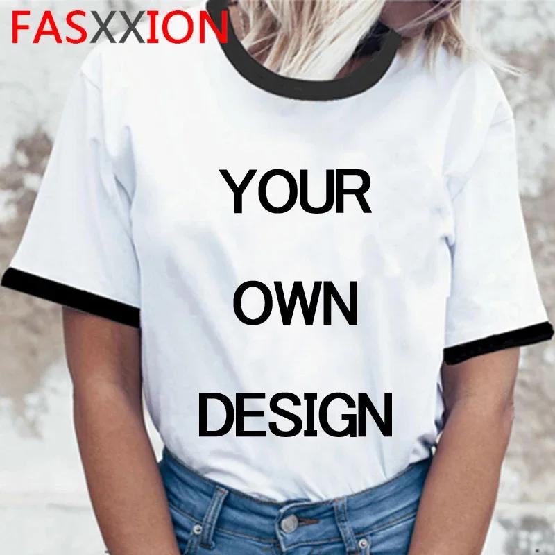 Personnalisé votre Photo ou Logo votre propre conception T-shirt hommes femmes unisexe T-shirt décon