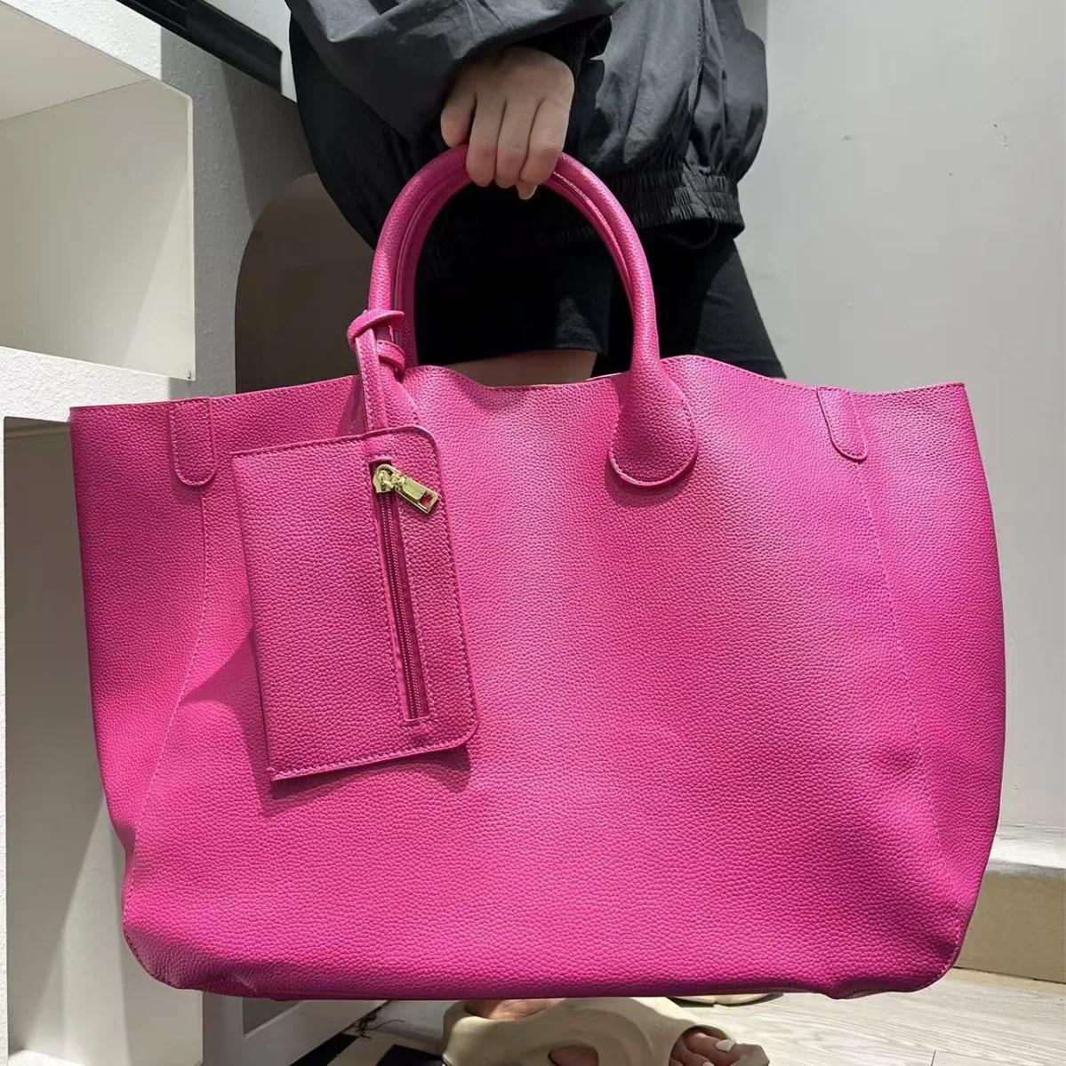 Sac à langer bandoulière classique de créateur pour femme, grand sac fourre-tout de luxe en cuir élé