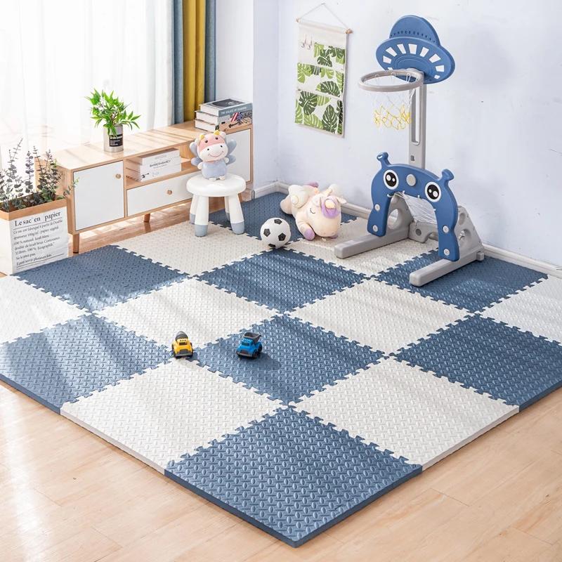 Tapis de Puzzle pour enfants, carrelage en mousse, tapis de jeu pour bébé, équipement d'entraînement