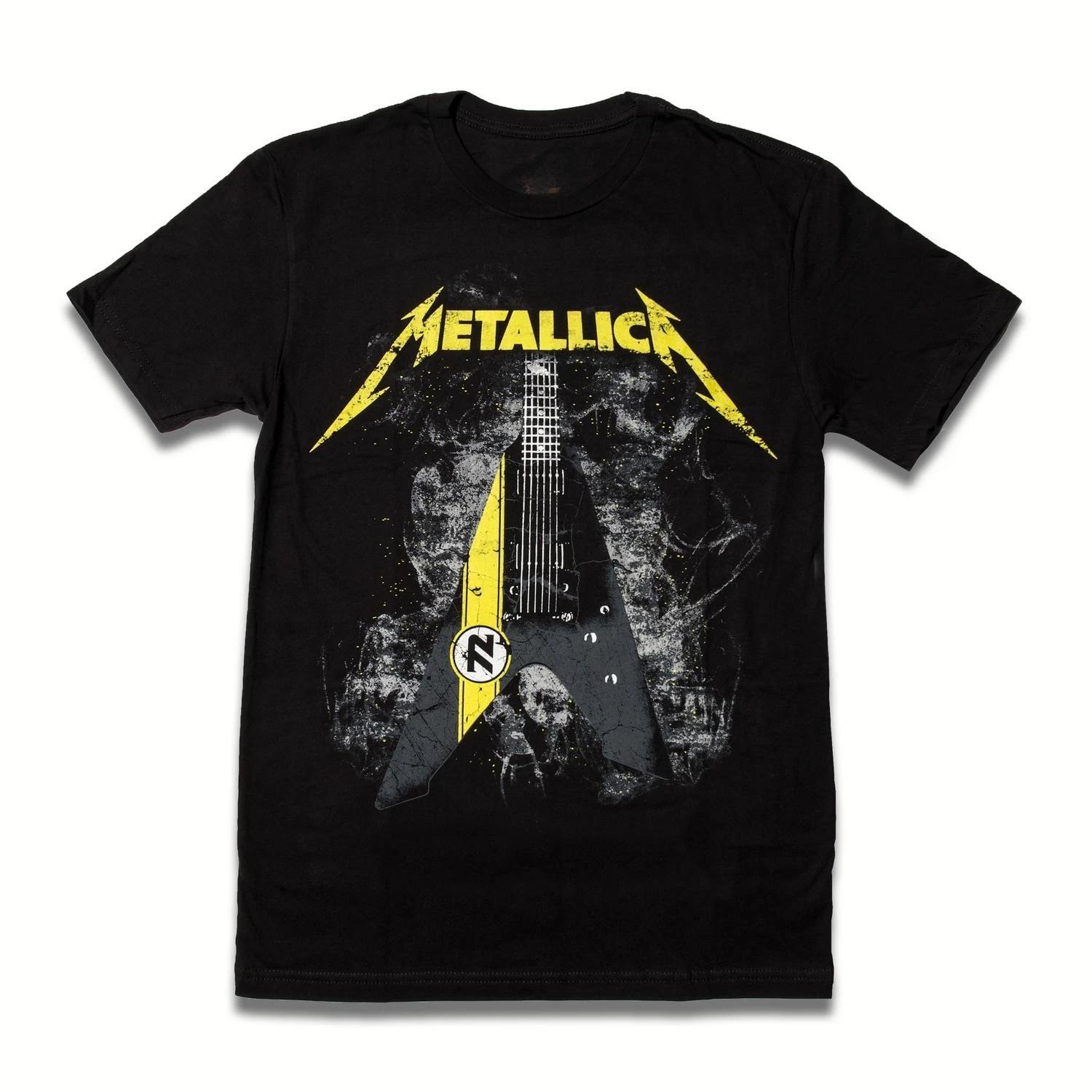 T-shirt imprimé Metallica 2026 pour homme et femme, 100 % coton, style Y2K, graphique hip-hop, style