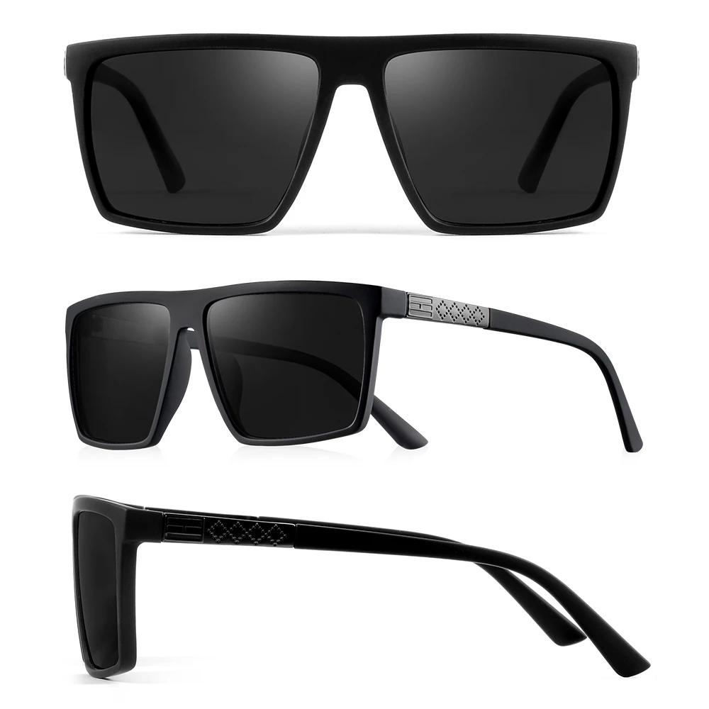 CRIXALIS lunettes de soleil polarisées pour hommes et femmes Vintage carré conduite pêche lunettes d