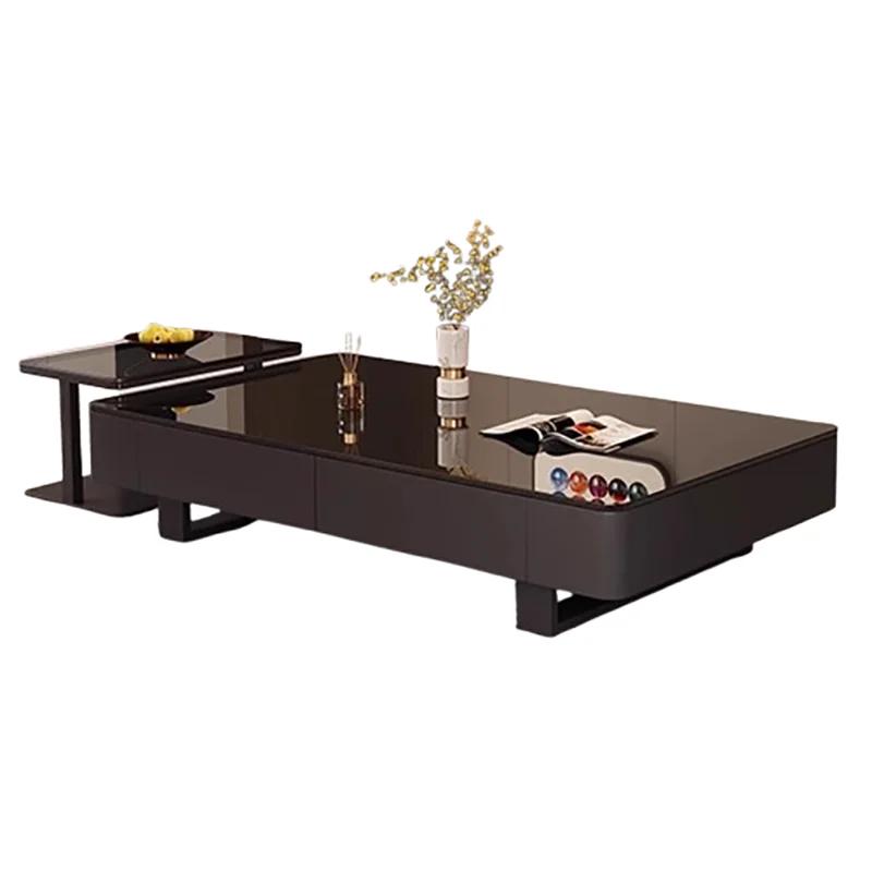 Table basse De beauté à la mode Tables basses De luxe européennes nordiques modernes Glamour exquis 