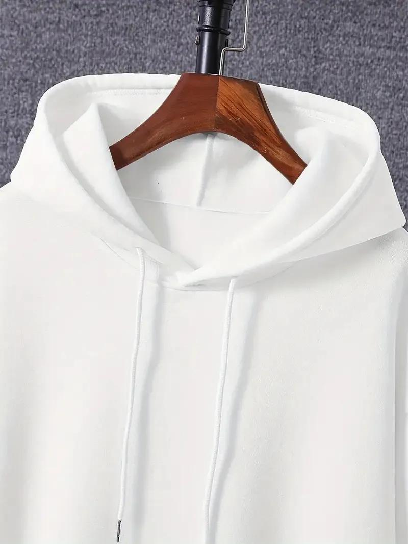 Le nouveau sweat à capuche pour hommes pour l'automne de 2025 présente une simplicité hip-hop de mod