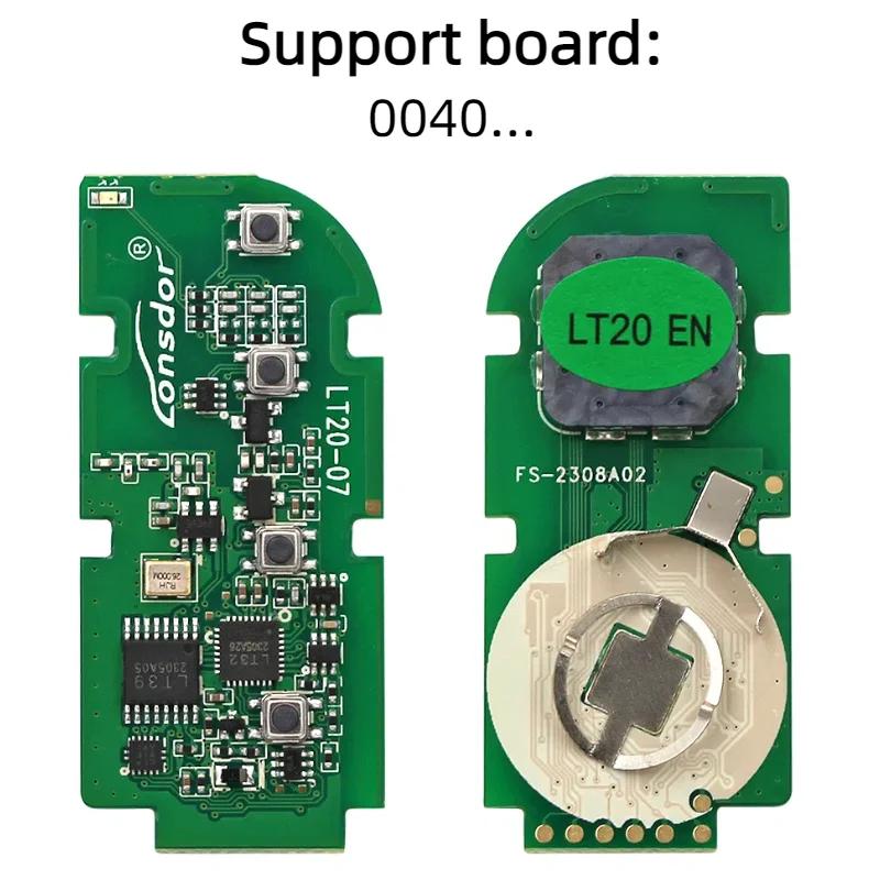 Lonsdor-Clé télécommande intelligente LT20 universelle, pour Toyota, Lexus, Subaru 8A, puce 4D, A433