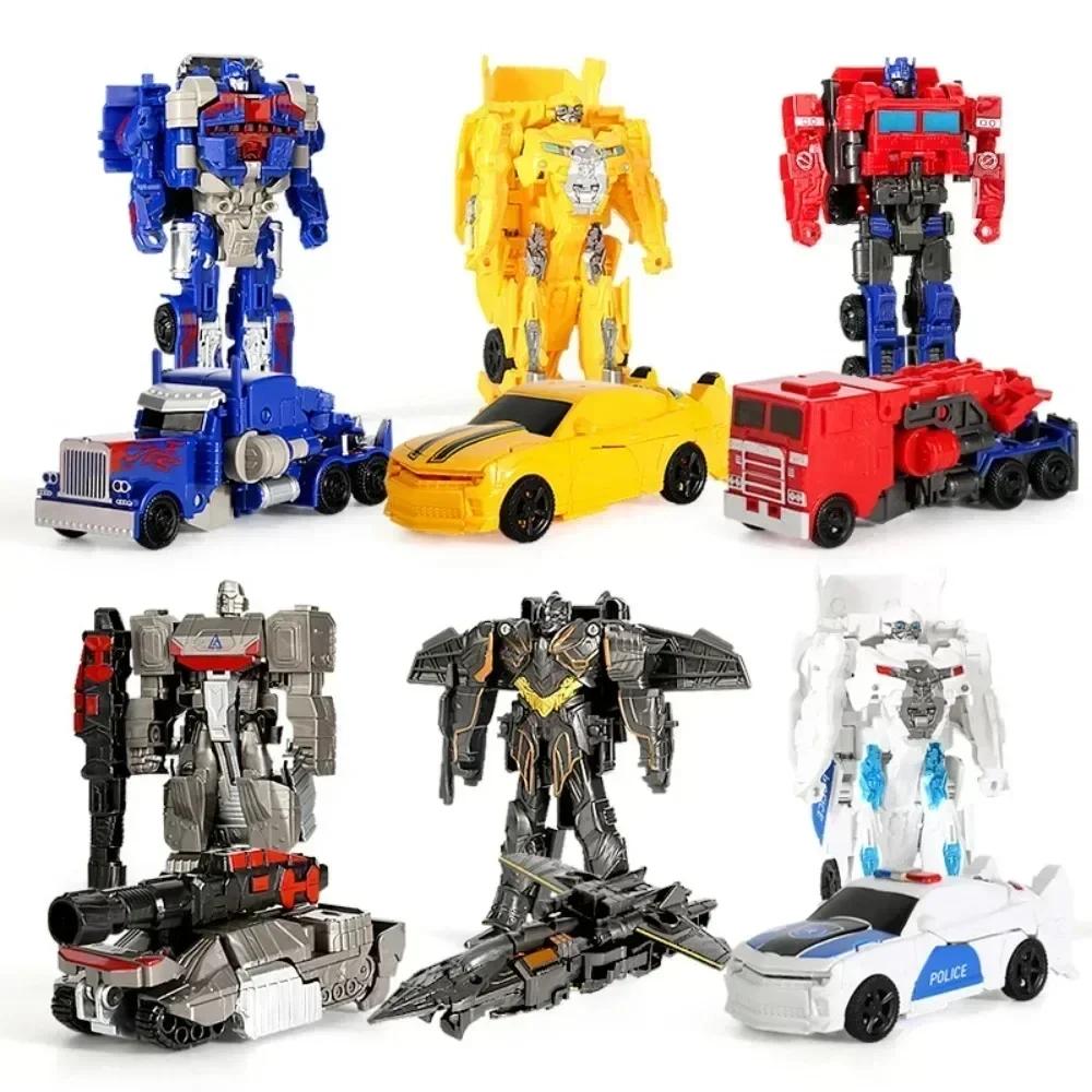 Transformation voiture Anime Robot modèle une étape déformation Robot jouet enfant Puzzle jouet défo