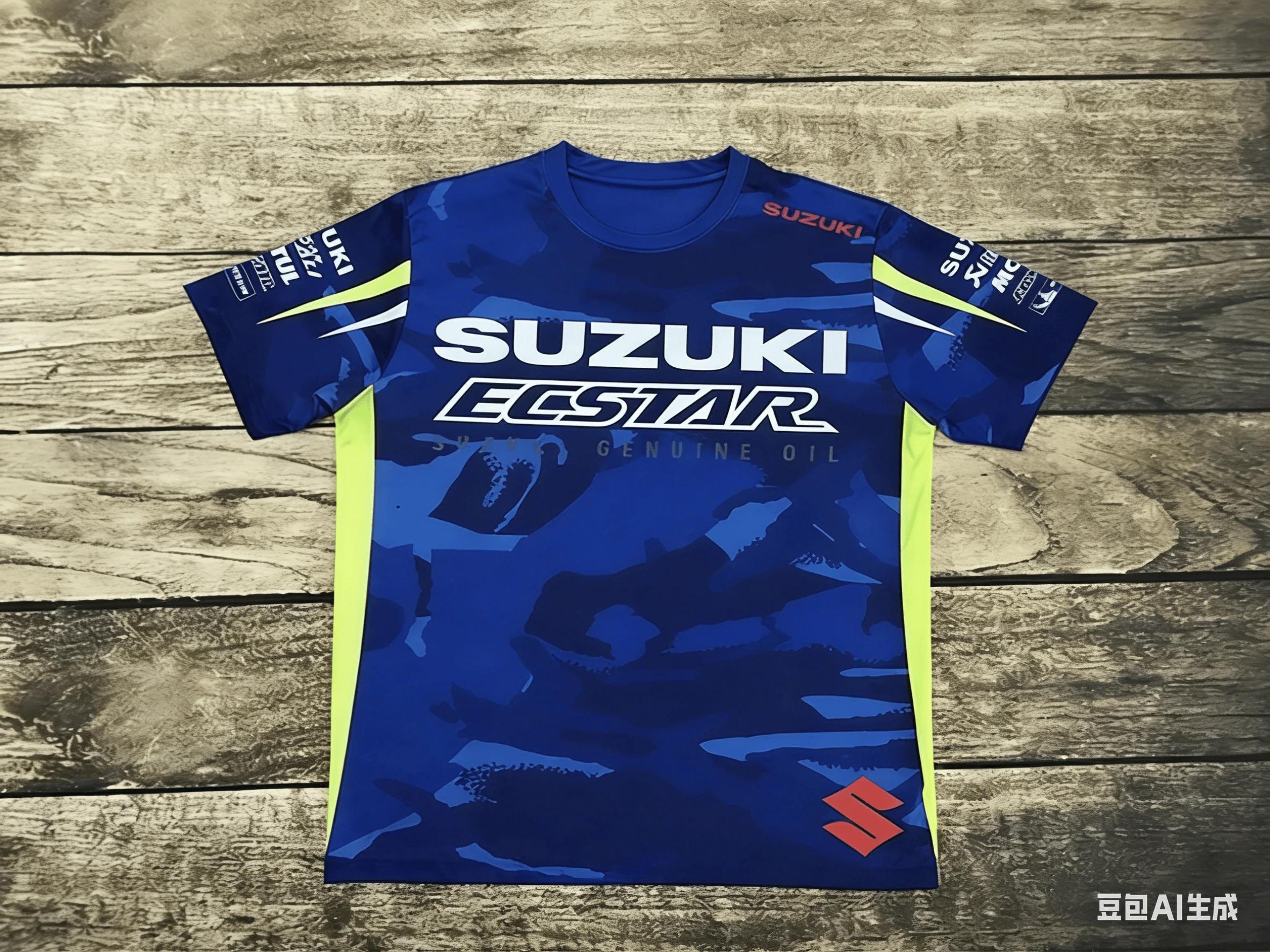 Nouveau T-shirt Homme Moto Suzuki 3D Imprimé Été 2026 – Sport Quotidien, Activités de Plein Air, Fit