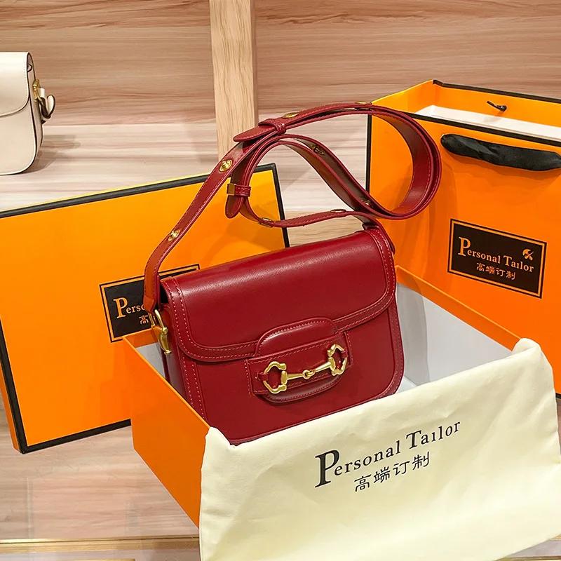Sac à langer élégant pour femme, sac fourre-tout de luxe en cuir, grande capacité, sac à bandoulière