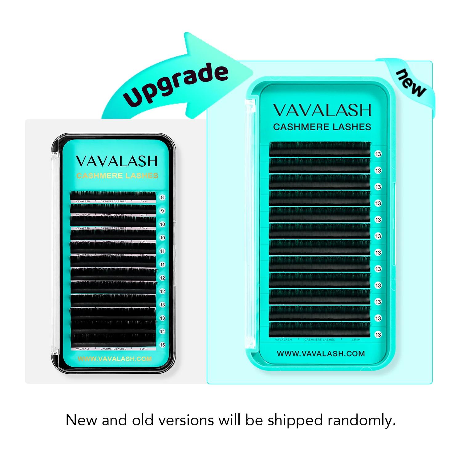 VAVALASH Vente en gros 5 plateaux/ensemble Cils en cachemire Volume naturel Extensions de cils class
