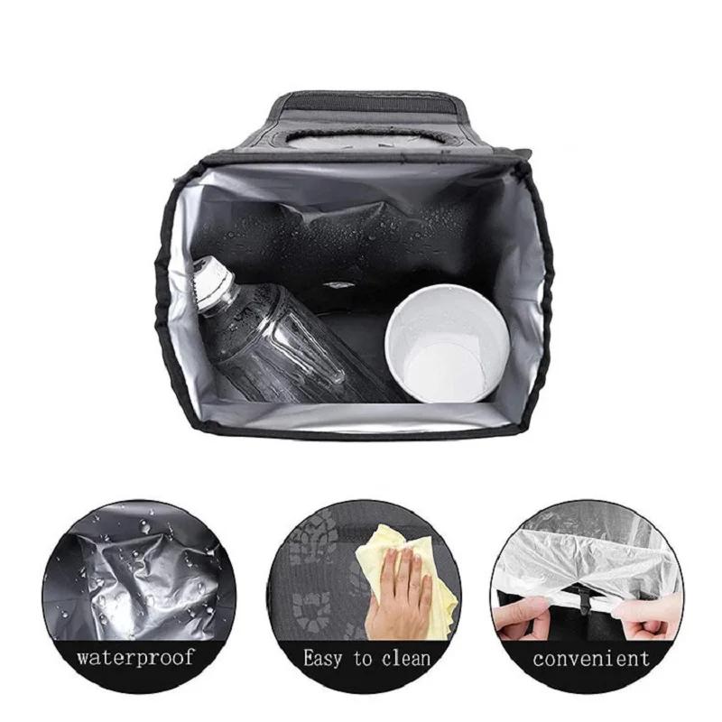 Poubelle étanche pour voiture, organisateur d'accessoires de voiture, benne à ordures pour voitures,