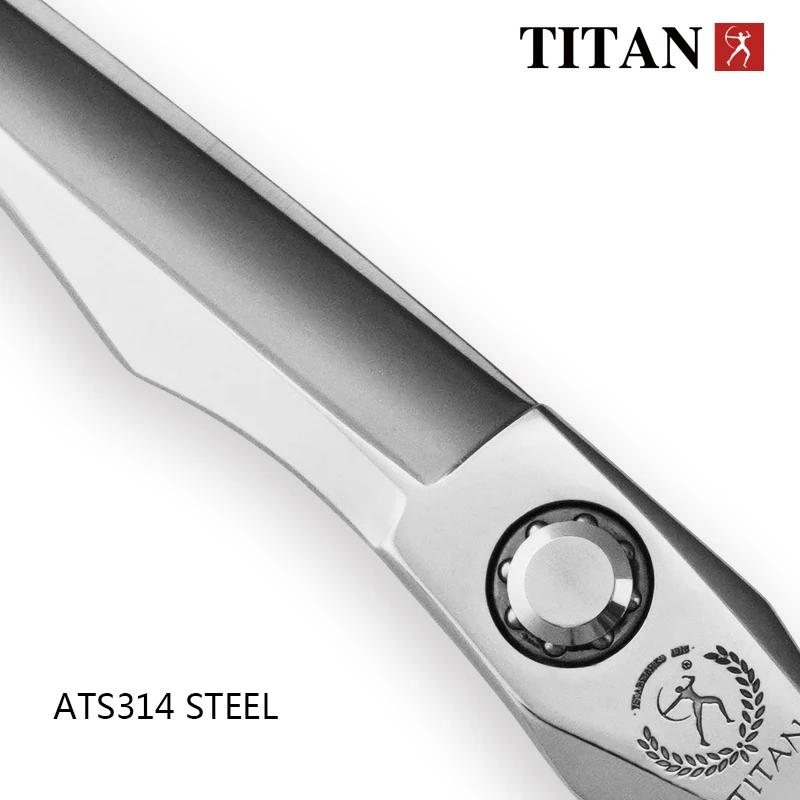 Titan – ciseaux professionnels pour salon de coiffure, 6.0 pouces, en acier inoxydable ATS314